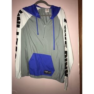 PINK lightweight windbreaker anorak